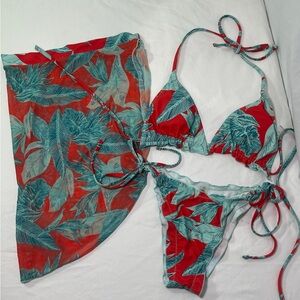 SHEIN Bikini w/ skirt